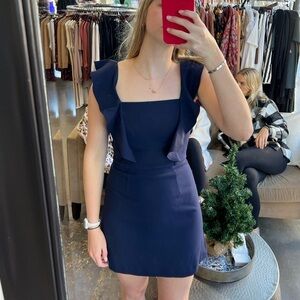 French Connection Navy Mini Dress Size 4